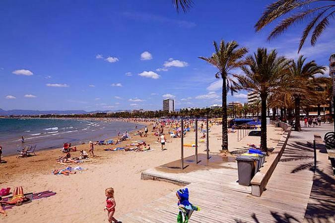 Marenostrum Relax Beach Wifi Free Салоу Экстерьер фото
